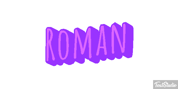Roman Effetto testo