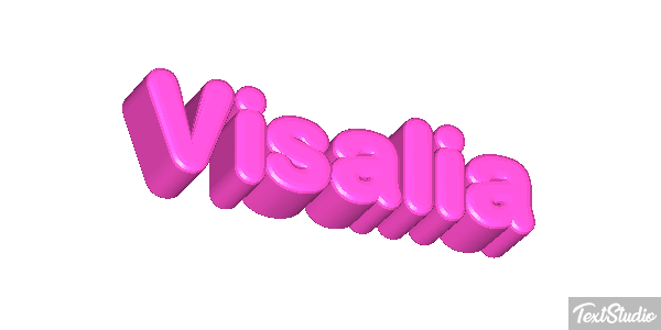 Visalia Effetto testo