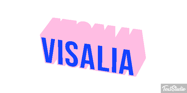 Visalia Effetto testo
