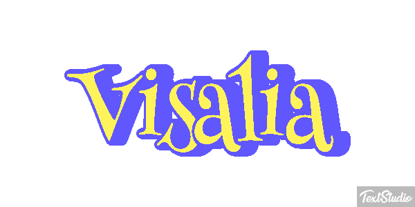 Visalia Effetto testo
