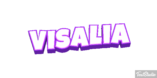Visalia Effetto testo