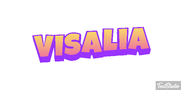 Visalia Effetto testo