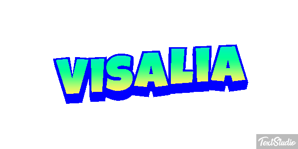 Visalia Effetto testo
