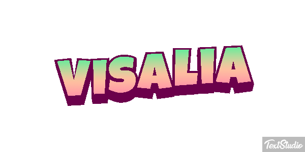 Visalia Effetto testo