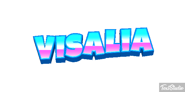 Visalia Effetto testo