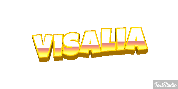 Visalia Effetto testo