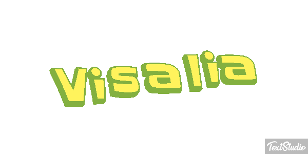 Visalia Effetto testo