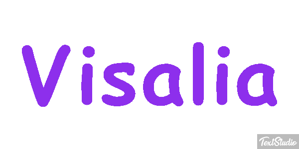 Visalia Effetto testo