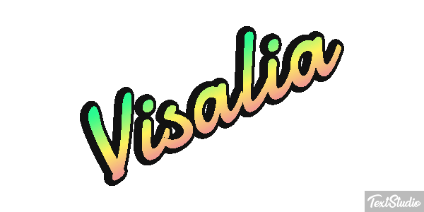 Visalia Effetto testo
