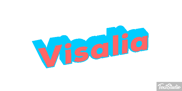 Visalia Effetto testo