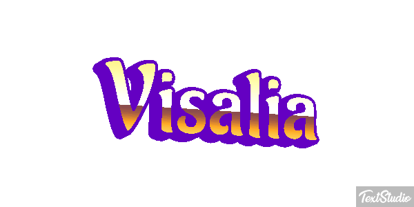 Visalia Effetto testo