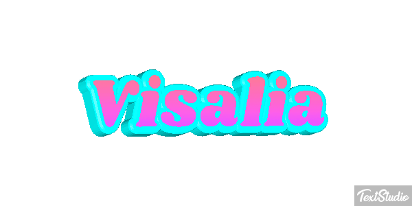 Visalia Effetto testo