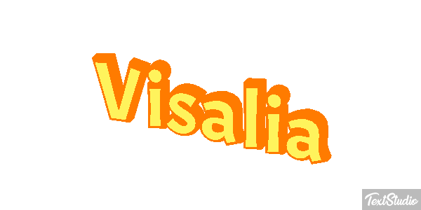 Visalia Effetto testo