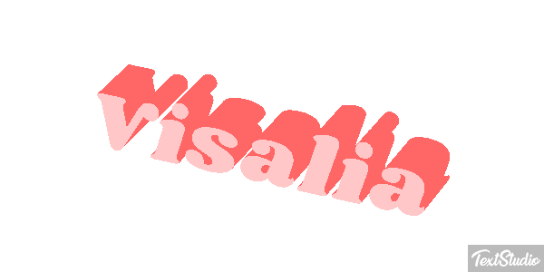 Visalia Effetto testo