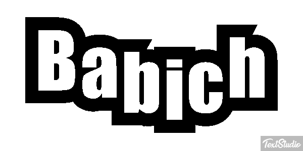 Babich テキスト効果