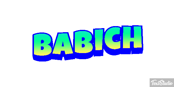 Babich テキスト効果