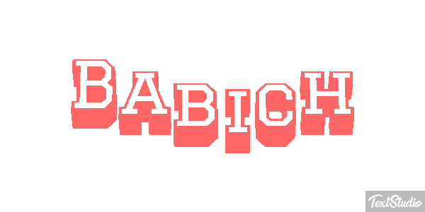 Babich テキスト効果