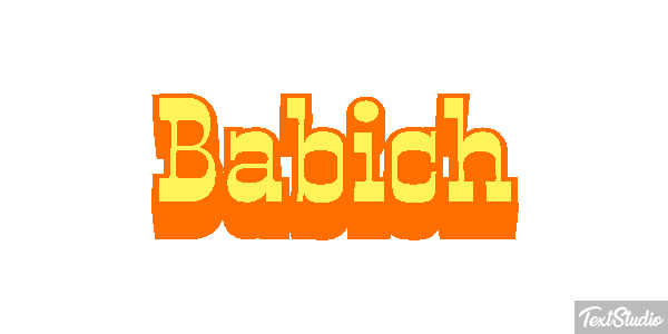 Babich テキスト効果