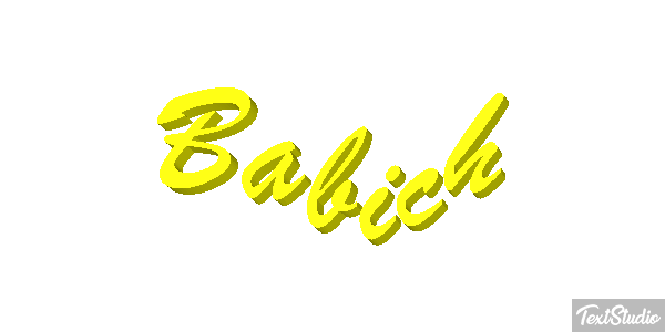 Babich テキスト効果