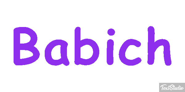 Babich テキスト効果