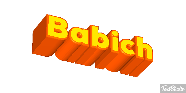 Babich テキスト効果