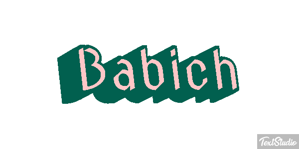 Babich テキスト効果