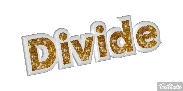 Divide Text effect