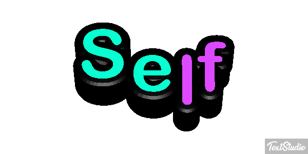 Self Efekt tekstowy