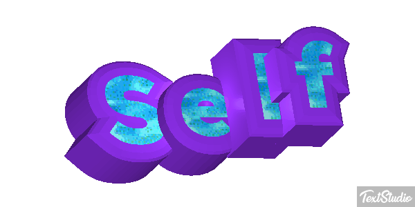 Self Efekt tekstowy