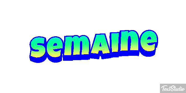Semaine Text effect