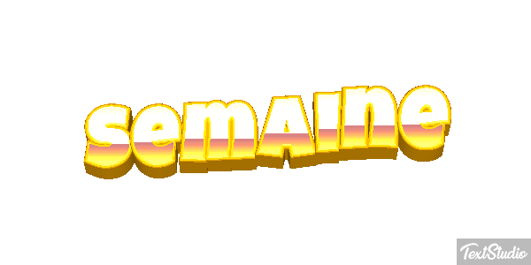 Semaine Text effect