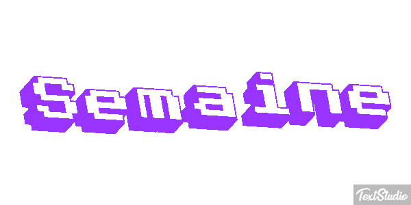 Semaine Text effect