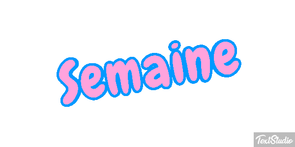 Semaine Text effect