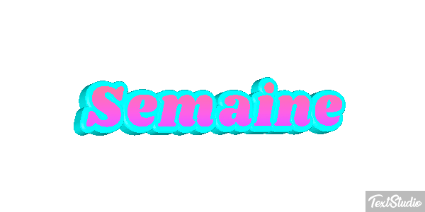 Semaine Text effect