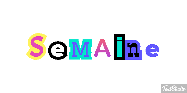 Semaine Text effect