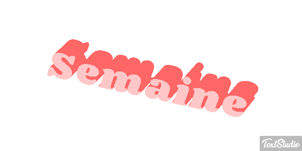 Semaine Text effect