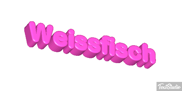 Weißfisch Effetto testo