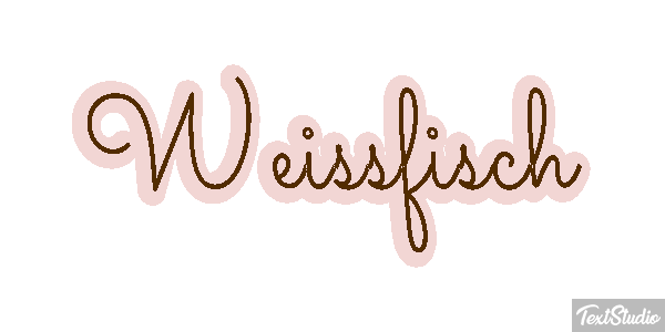 Weißfisch Effetto testo