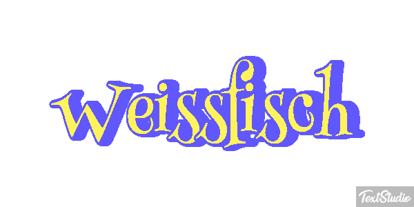 Weißfisch Effetto testo