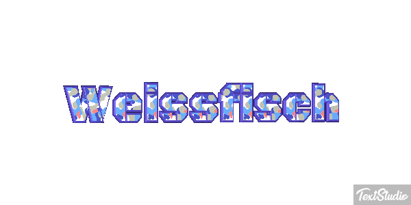 Weißfisch Effetto testo
