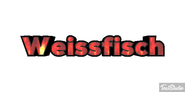 Weißfisch Effetto testo