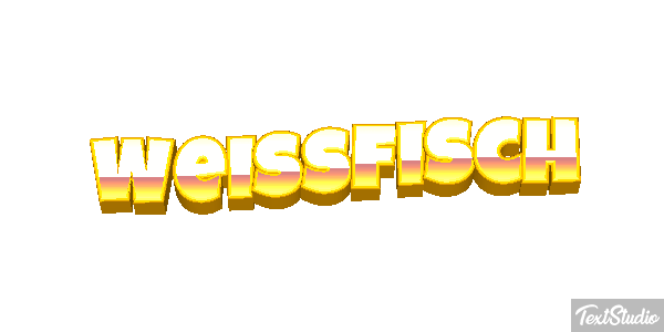 Weißfisch Effetto testo