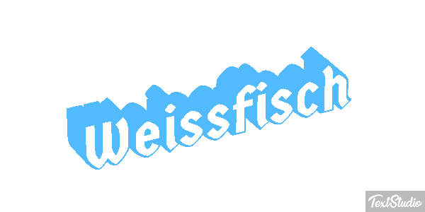 Weißfisch Effetto testo