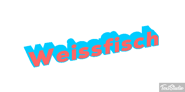 Weißfisch Effetto testo