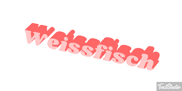 Weißfisch Effetto testo