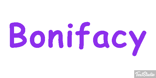 Bonifacy Efekt tekstowy