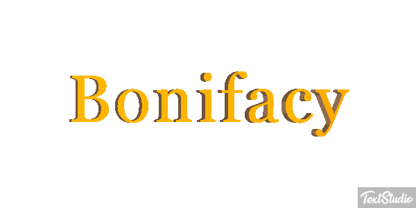 Bonifacy Efekt tekstowy