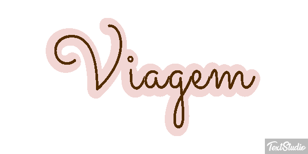 Viagem Text effect