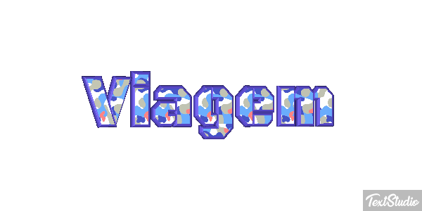 Viagem Text effect