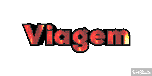 Viagem Text effect